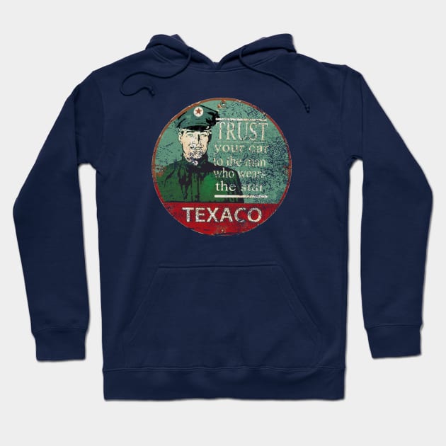 Texaco 1 Hoodie by Midcenturydave